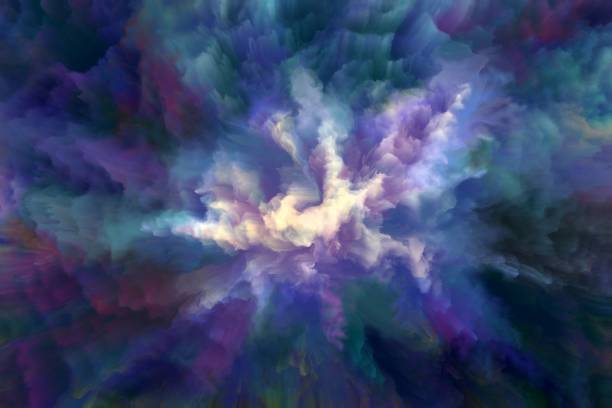 istock Color in motion, metaphor on the subject of design, creativity and imagination 1197427707