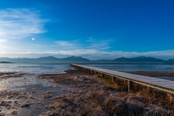 istock take a hike at the lake side on a bride sunny day 1197439733