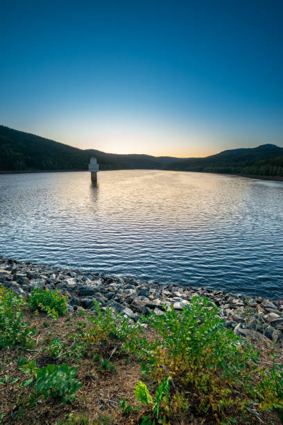 istock take a hike at the lake side on a bride sunny day 1197439791