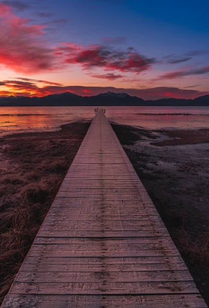 istock take a hike at the lake side on a bride sunny day 1197439854