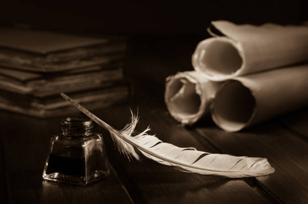 istock QUIll pen and old books 1197442874