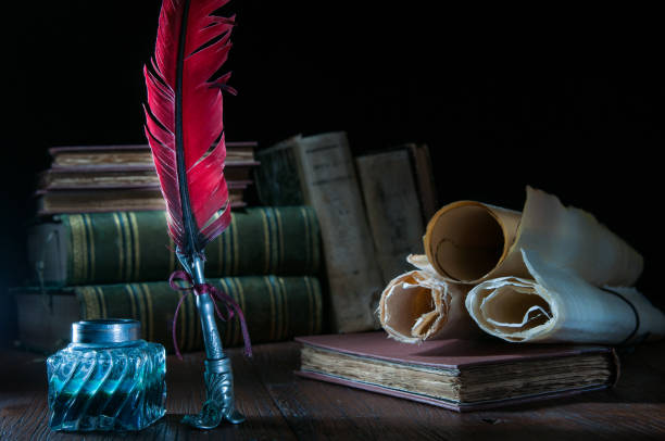 istock QUIll pen and old books 1197443969