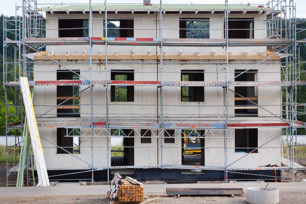 istock Construction site of duplex house in Essen Ruhr 1197445194