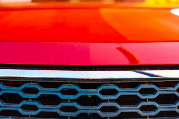 istock Grille on the Front of a Car 1197450412