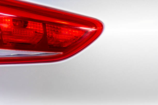 istock Abstract of a Car Tail Light 1197450590