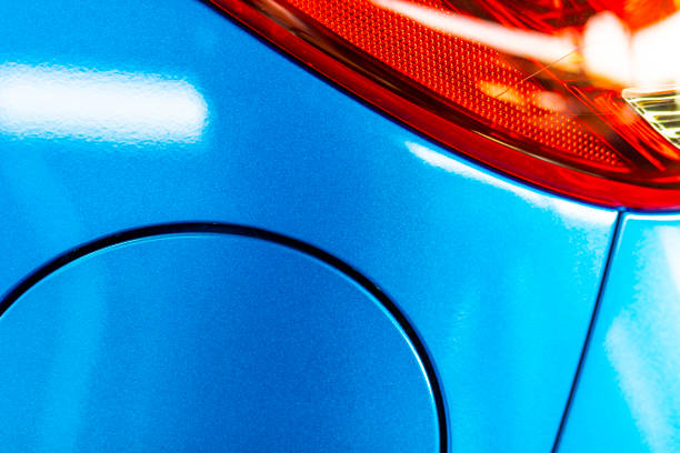 istock Abstract of a Car Tail Light 1197450636