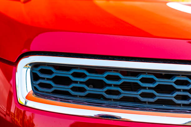 istock Grille on the Front of a Car 1197453074