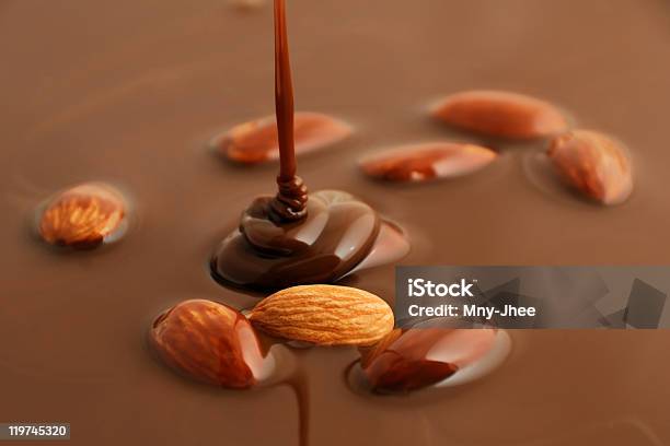 주둥이 초콜릿 초콜릿에 대한 스톡 사진 및 기타 이미지 - 초콜릿, 아몬드, 갈색