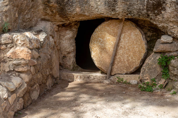 antikes grab - nazareth israel stock-fotos und bilder