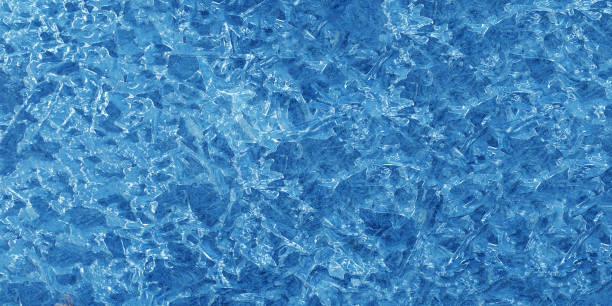 istock ice with cracks. background for the designer 1197473379