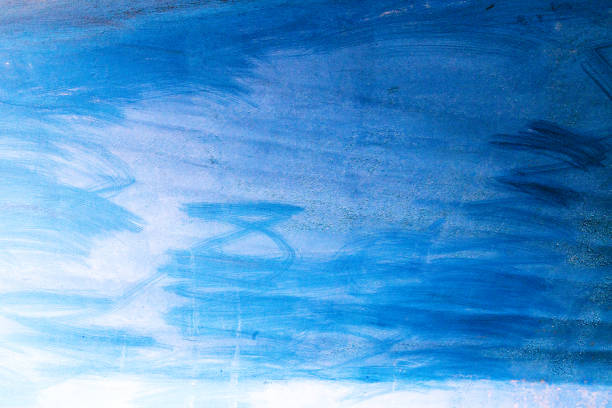 istock Abstract background painted in blue color. Texture. 1197484192