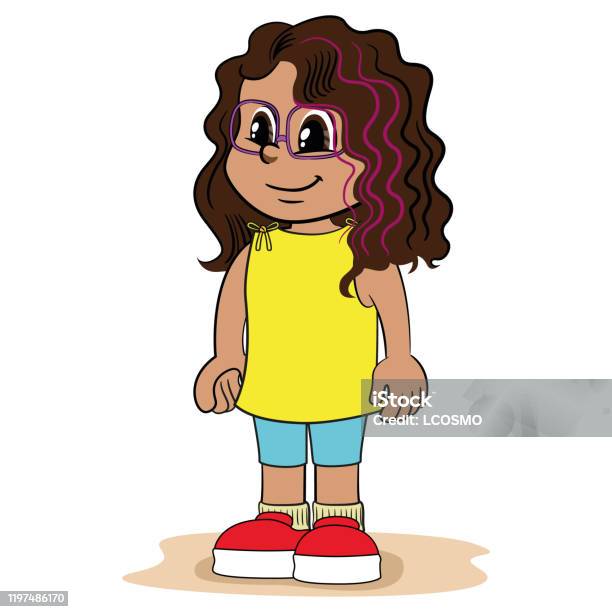 Ilustración de Ilustración Que Representa A Una Chica Morena Larga De Pelo Rizado Ideal Para Catálogos Boletines Informativos Y Materiales Institucionales y más Vectores Libres de Derechos de Azul - iStock Ilustración de Ilustración Que Representa A Una Chica Morena Larga De Pelo Rizado Ideal Para Catálogos Boletines Informativos Y Materiales Institucionales y más Vectores Libres de Derechos de Azul - iStock