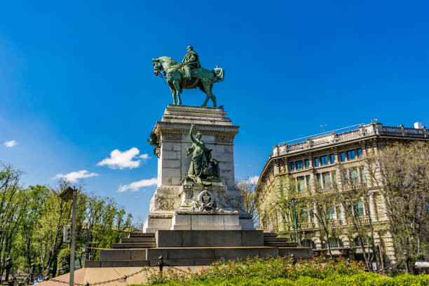 istock Monument to Giuseppe Garibaldi in Milan 1197489715