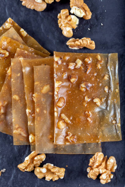 istock Turkish Pestil / Dried Fruit Pulp with Sesame and Walnut 1197492144