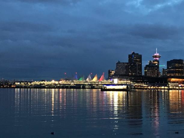 istock Vancouver downtown skyline and coal harbour during sunset 1197494867