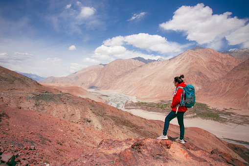 enjoy in Himalayas mountain