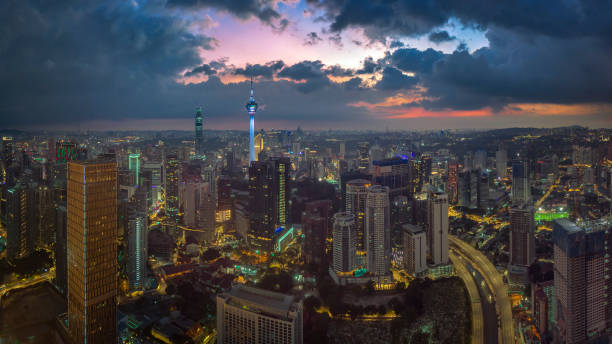 istock Sunset of Kuala Lumpur, Malaysia. 1197496049