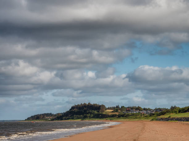 istock Sjelborg Beach in Ho Bay north og Esbjerg, Denmark 1197496078