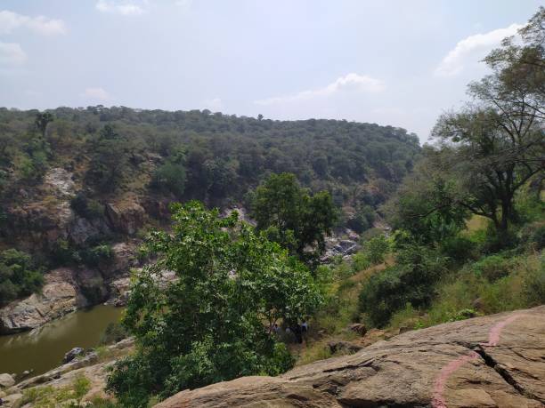 istock Hill station and water in between hills with full greenery 1197497530