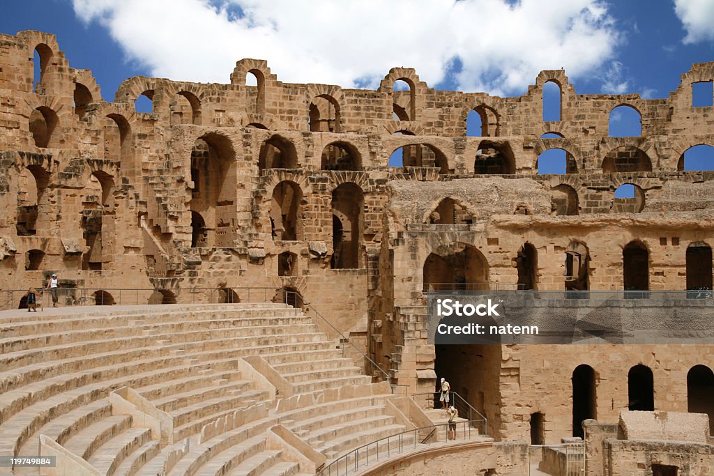 Amphitheatre  Africa Stock Photo