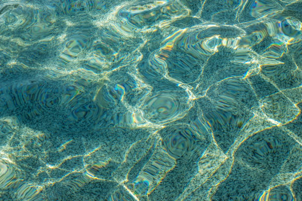 istock Ripple of water in the pool. 1197499357