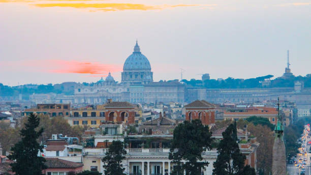 istock View from Villa Borghese on Rome 1197507478