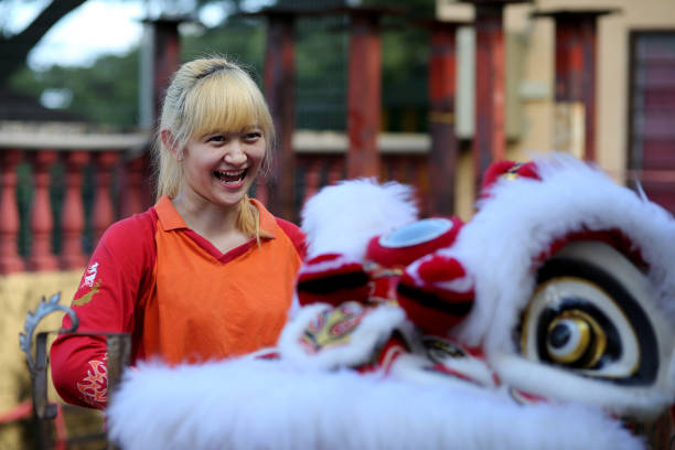 istock Chinese New Year - Lion Dance 1197511626