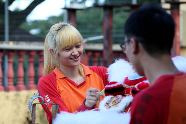 istock Chinese New Year - Lion Dance 1197511630