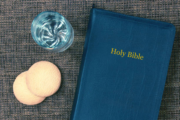 istock the Bible is bread and water on the table 1197512948