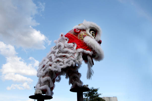 istock Chinese New Year - Lion Dance 1197518645