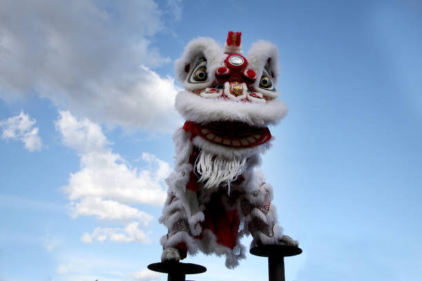 istock Chinese New Year - Lion Dance 1197518698