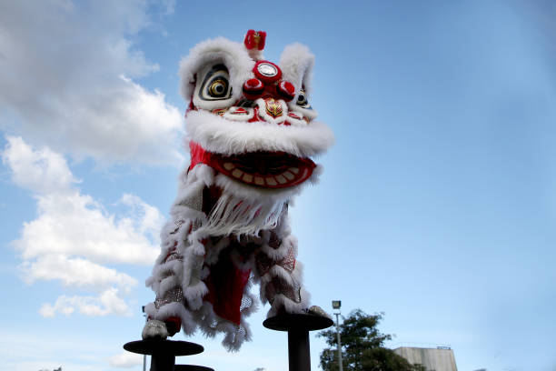 istock Chinese New Year - Lion Dance 1197518707