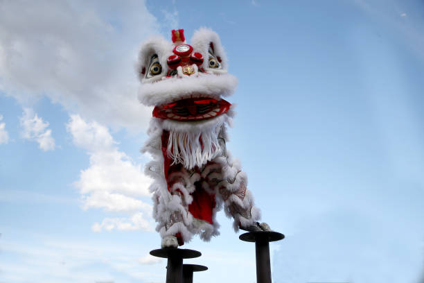 istock Chinese New Year - Lion Dance 1197520474