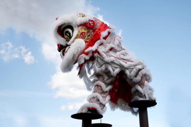 istock Chinese New Year - Lion Dance 1197521260