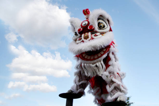 istock Chinese New Year - Lion Dance 1197523949