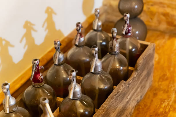 siphon traditional vintage for soda, carbonated drink