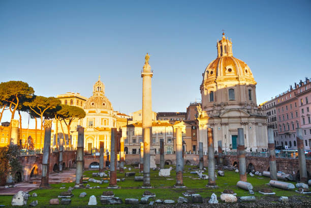 istock Trajan Forum ruins in Rome 1197528855
