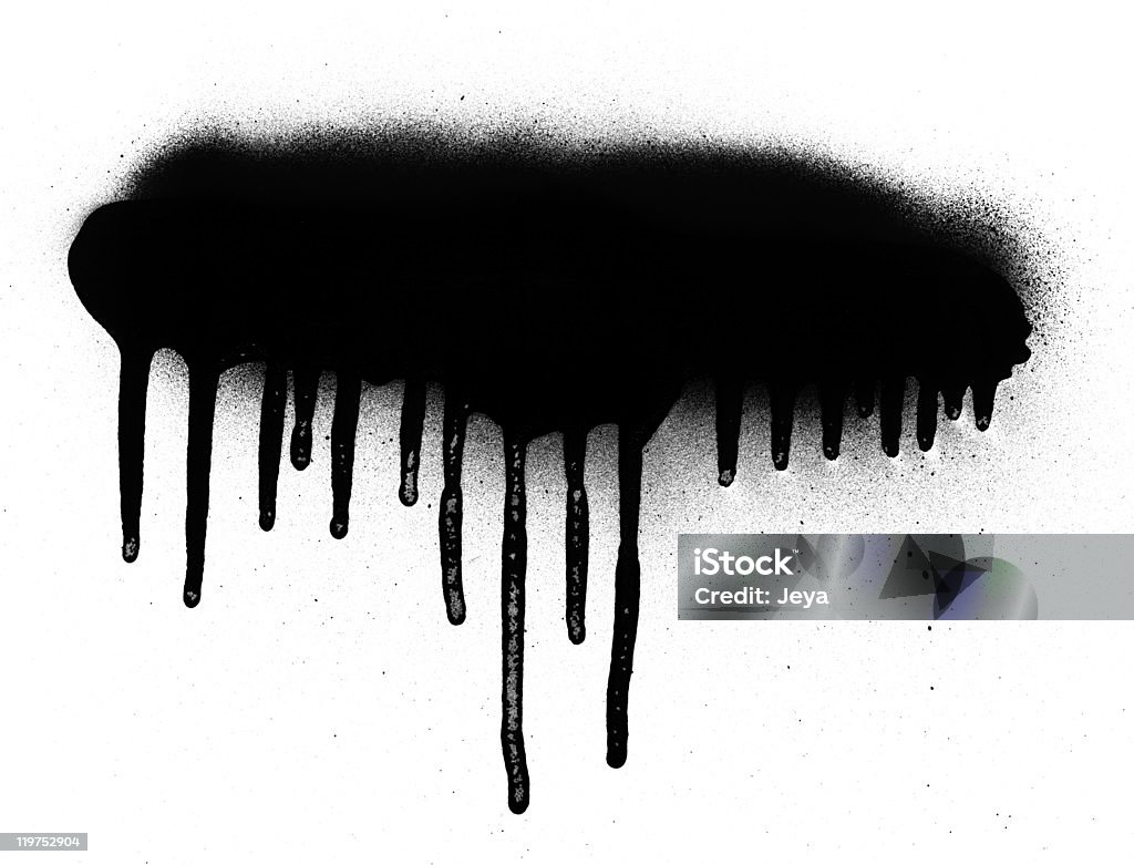 spray paint and drips  Drop Stock Photo