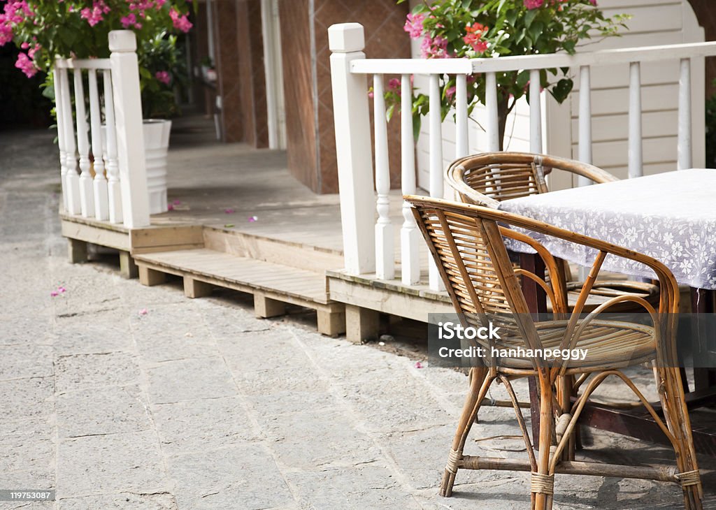 sidewalk cafe  Architecture Stock Photo