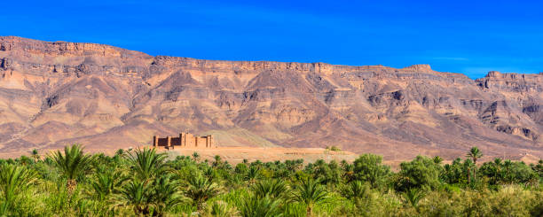 istock Timiderte Kasbah, Draa Valley, Morocco. Mountain landscape. 1197546058
