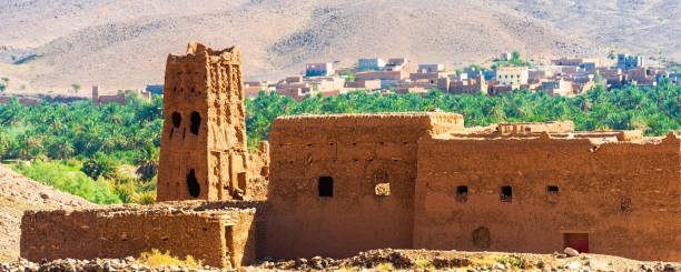 istock Kasbah Taourirt exterior in Zagora, Morocco. With selective focus. 1197546199