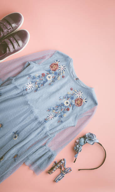 istock Fashion background on pink 1197547556