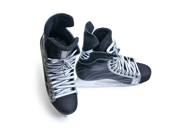 istock Man's hockey skates. 119754813