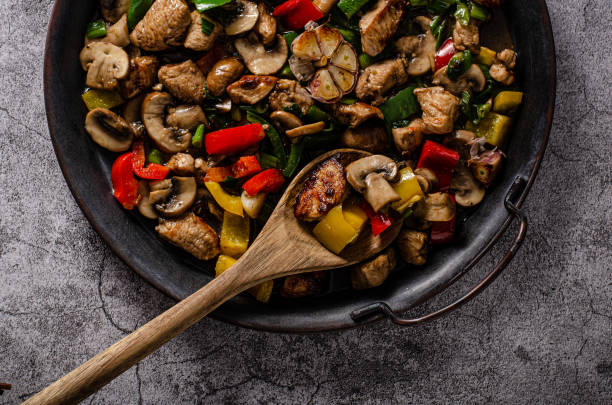 istock Stir fry chicken 1197557069