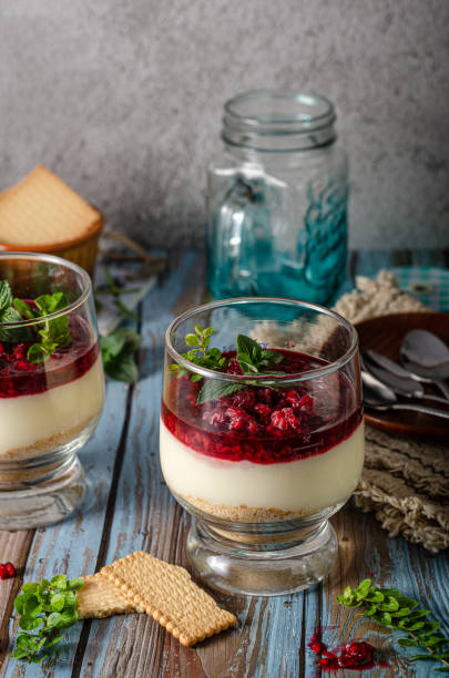 istock Delicious dessert in glass 1197557344