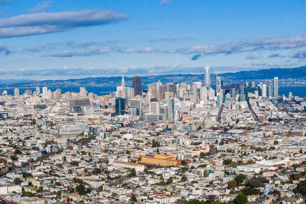 istock Panoramic High Aerial View of San Francisco 1197559638