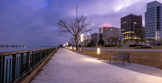 istock Windsor, Ontario Skyline at Dawn 1197577444