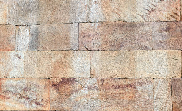 istock Granite stone wall, nice for background . Old castle stone wall as a background or texture. 1197582593