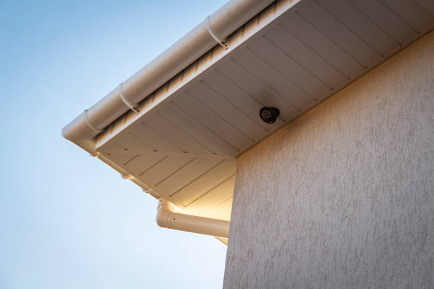 istock The gutter system of the building 1197583487