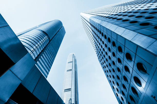 istock Modern skyscrapers shot, Hong Kong 1197590686